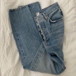 Agolde high rise unworn 24